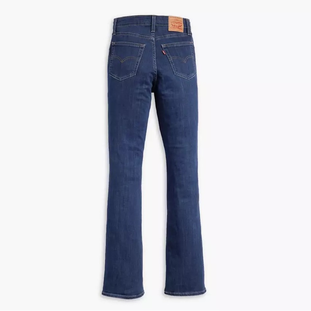 Levi's Women's 725 Lapis Dark Horse Bootcut Jeans - Picture 4 of 9
